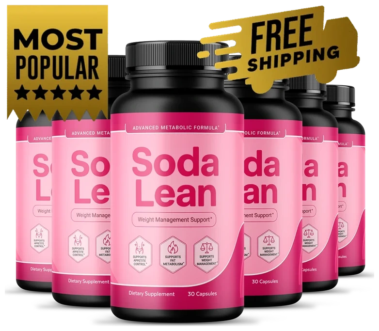 6 Bottles of Soda Lean capsules